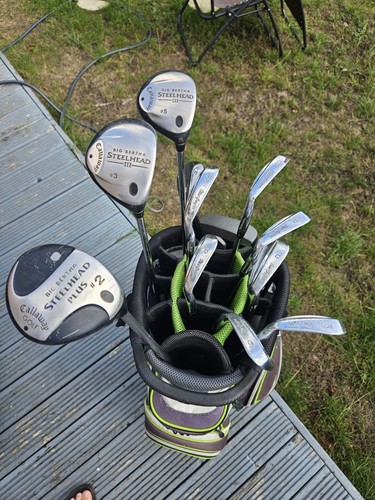 Callaway golf bag and various - golf,
