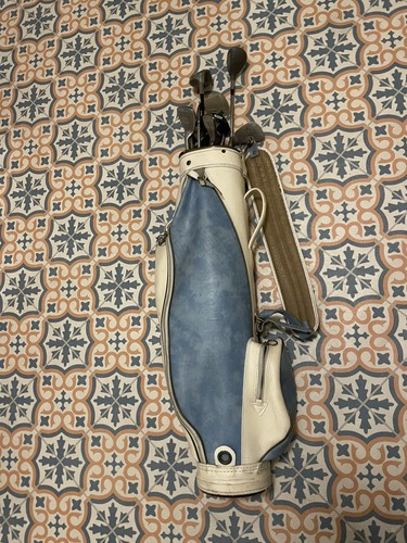 Mixed golf clubs and bag - clubs,