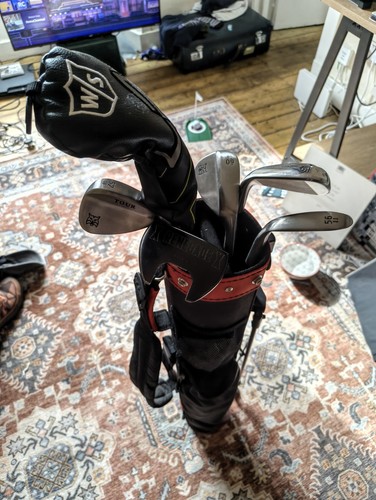 Golf clubs part set - part, top